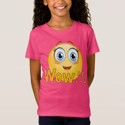 T-Shirt Emoji Wow ! (Devant)