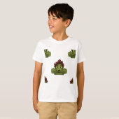 T-shirt emoji zombie (Devant entier)