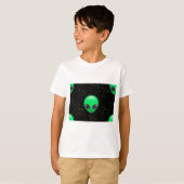 T-shirt emojis alien (Devant entier)