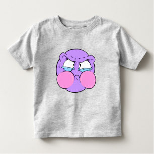 T-shirt Emote Face Toddler Fine Jersey