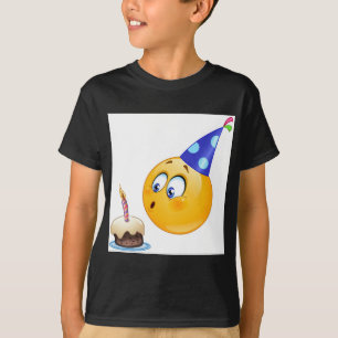 T-shirt émoticône anniversaire