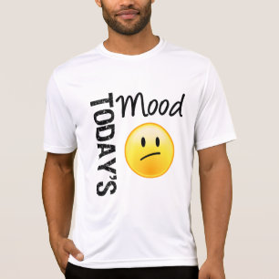 T-shirt Émoticône d'aujourd'hui d'humeur déçue