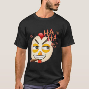 T-Shirt Émoticône de Rire