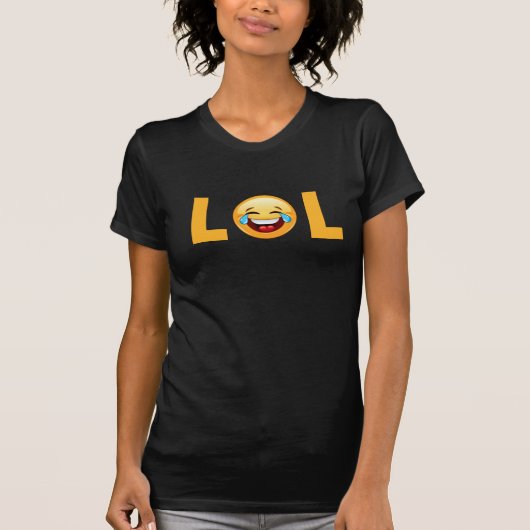 T-shirt ÉMoticône MDR (Devant)