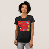 T-shirt émoticône sportive (Devant entier)