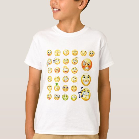 T-shirt Émoticônes (Devant)