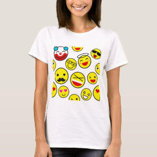 T-shirt émoticônes clowns