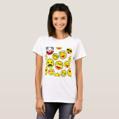 T-shirt émoticônes clowns (Devant entier)