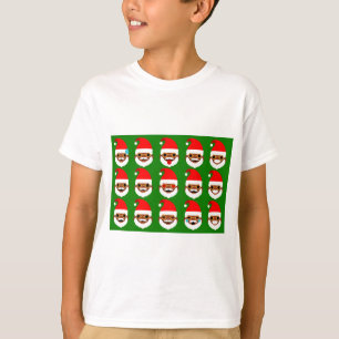 T-shirt émoticônes de père Noël