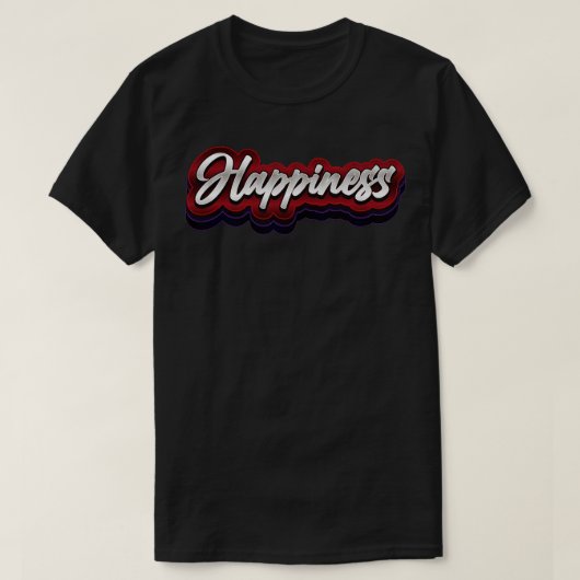 T-shirt Emotion du bonheur (Design devant)