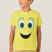 T-shirt Emotion Joy Happy Smile Face (Devant)