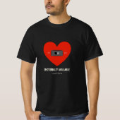T-shirt Emotionally available  (Devant)