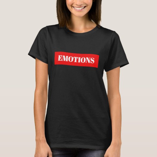 T-shirt Émotions (Devant)