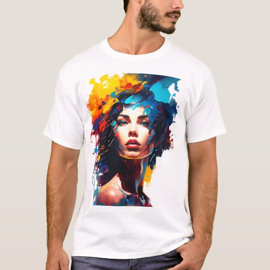 T-shirt Émotions vives (Devant)