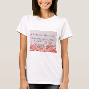 T-shirt Empath Shine Positive Encouragement Citation