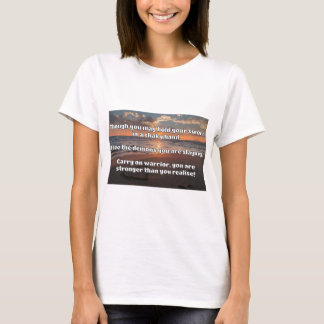 T-shirt Empath Warrior Citation positive Encouragement