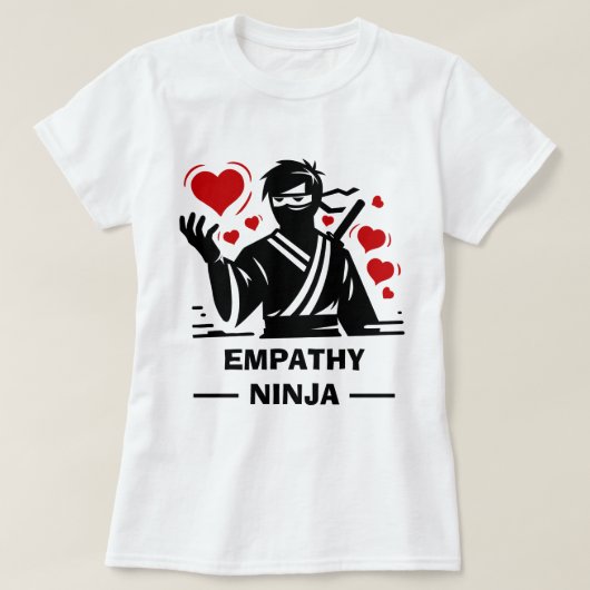 T-shirt Empathy Ninja (Design devant)