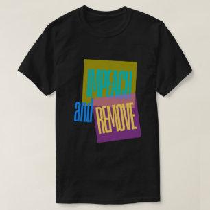 T-shirt Empêcher et supprimer Trump