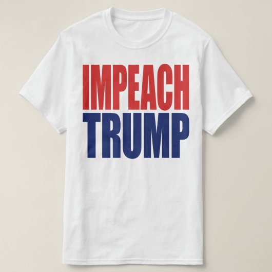 T-shirt Empêcher le président Trump - Anti Trump (Design devant)