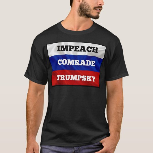 T-shirt Empêcher Trump (Devant)