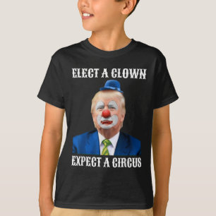 T-shirt Empêchez Les Anti-Trump D'Élire Un Clown D'Attendr