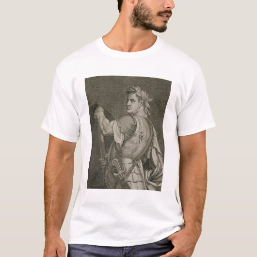 T-shirt Empereur de D. Titus Vespasian d'engrav d'ANNONCE (Devant)