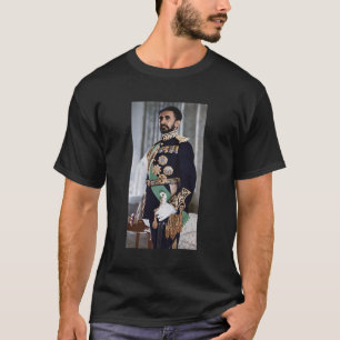 T-shirt Empereur Haile Selassie Empereur éthiopien Selassi