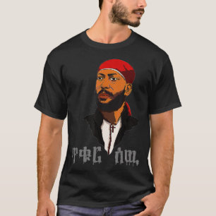 T-shirt Empereur Menelik d'Éthiopie