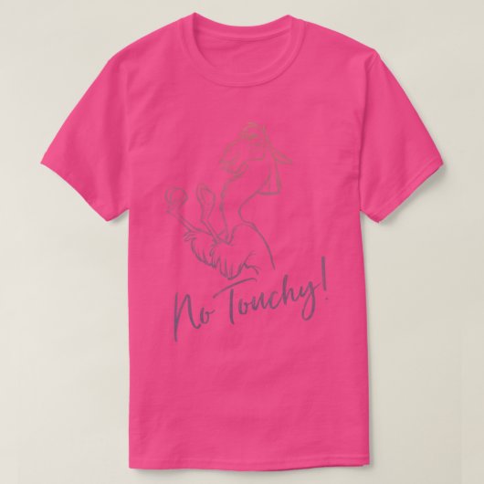 T-shirt Empereurs New Groove Llama No Touchy (Design devant)
