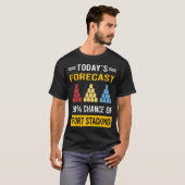 T-shirt Empilage de gobelets Empilage rapide de gobelets G (Devant entier)