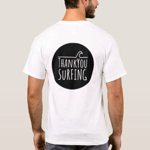 T-shirt empilé de vague