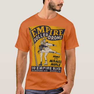 T-shirt Empire Brooklyn Roller Rink Patiné Vintage Déficit