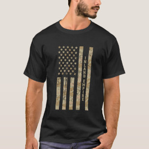 T-shirt Empire Intérieur Californie Californie du Sud Dése