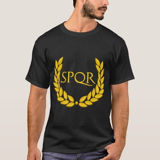 T-shirt Empire romain de Spqr (Devant)