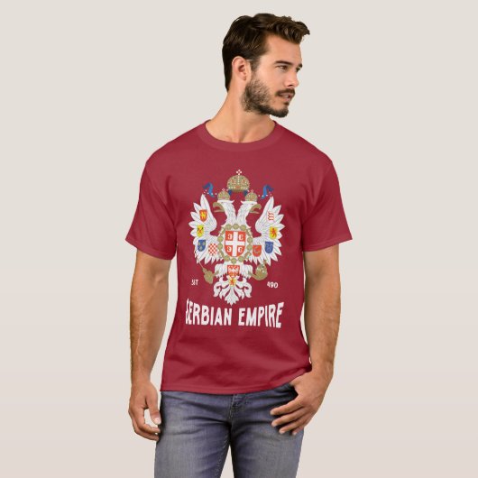 T-shirt Empire serbe (Devant entier)