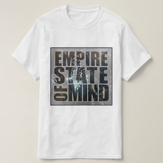 T-shirt Empire State of Mind (Design devant)