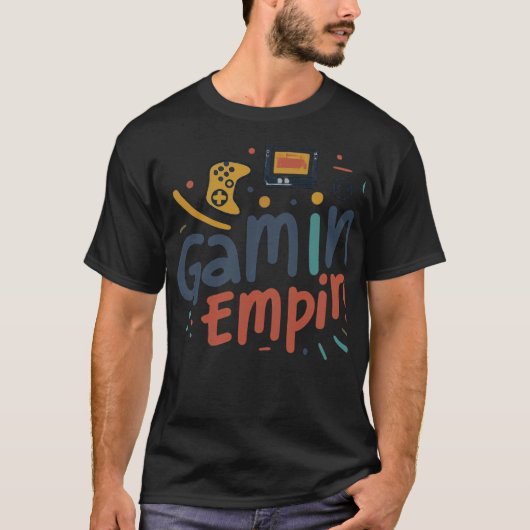 T-shirt Empires de jeu" (Devant)