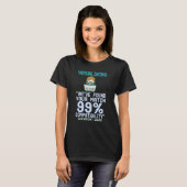 T-shirt Emplacement de compatibilité des datations virtuel (Devant entier)