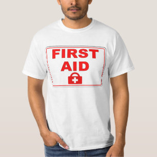 T-shirt Emplacement de la trousse de premiers soins