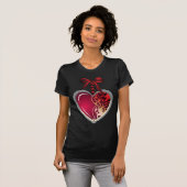 T-shirt Emplacement du coeur (Devant entier)