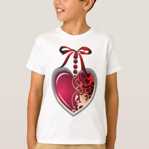 T-shirt Emplacement du coeur