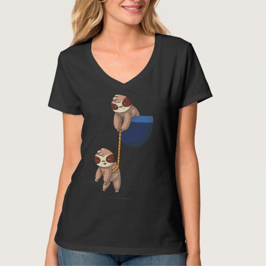T-shirt Emplacements de poche (Devant)