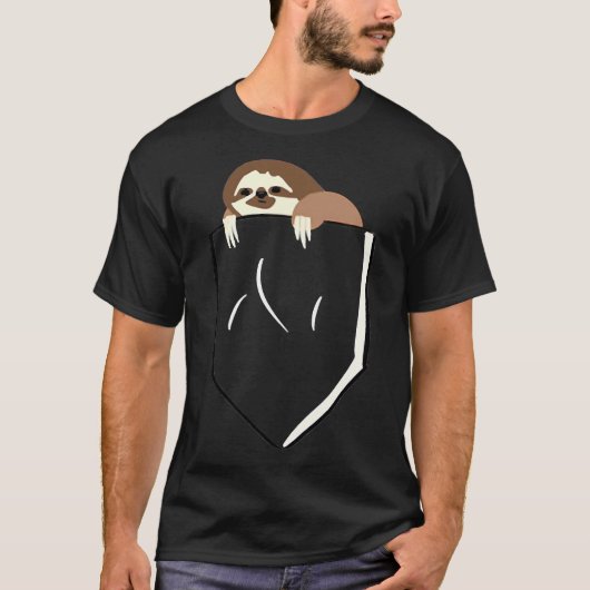 T-shirt Emplacements de taille de poche (Devant)