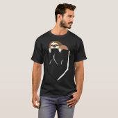 T-shirt Emplacements de taille de poche (Devant entier)