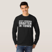 T-shirt Emploi d'Appréciation de l'Employé Drafter (Devant entier)