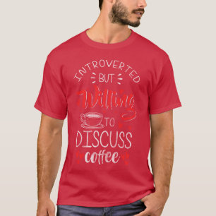 T-shirt Emploi de barista Latte Macchiato Grognon du matin