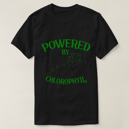 T-shirt Emploi De Chimiste Alimenté Par Chlorophylle Chimi (Design devant)