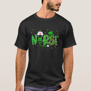 T-shirt Emplois d'infirmière drôles Saint-Patrick jour l