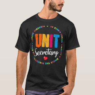 T-shirt Employé de la semaine d'appréciation du secrétaire
