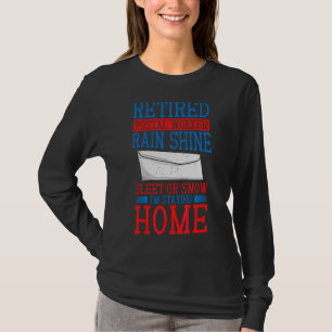 T-shirt Employé de poste retraité Livraison par courrier R